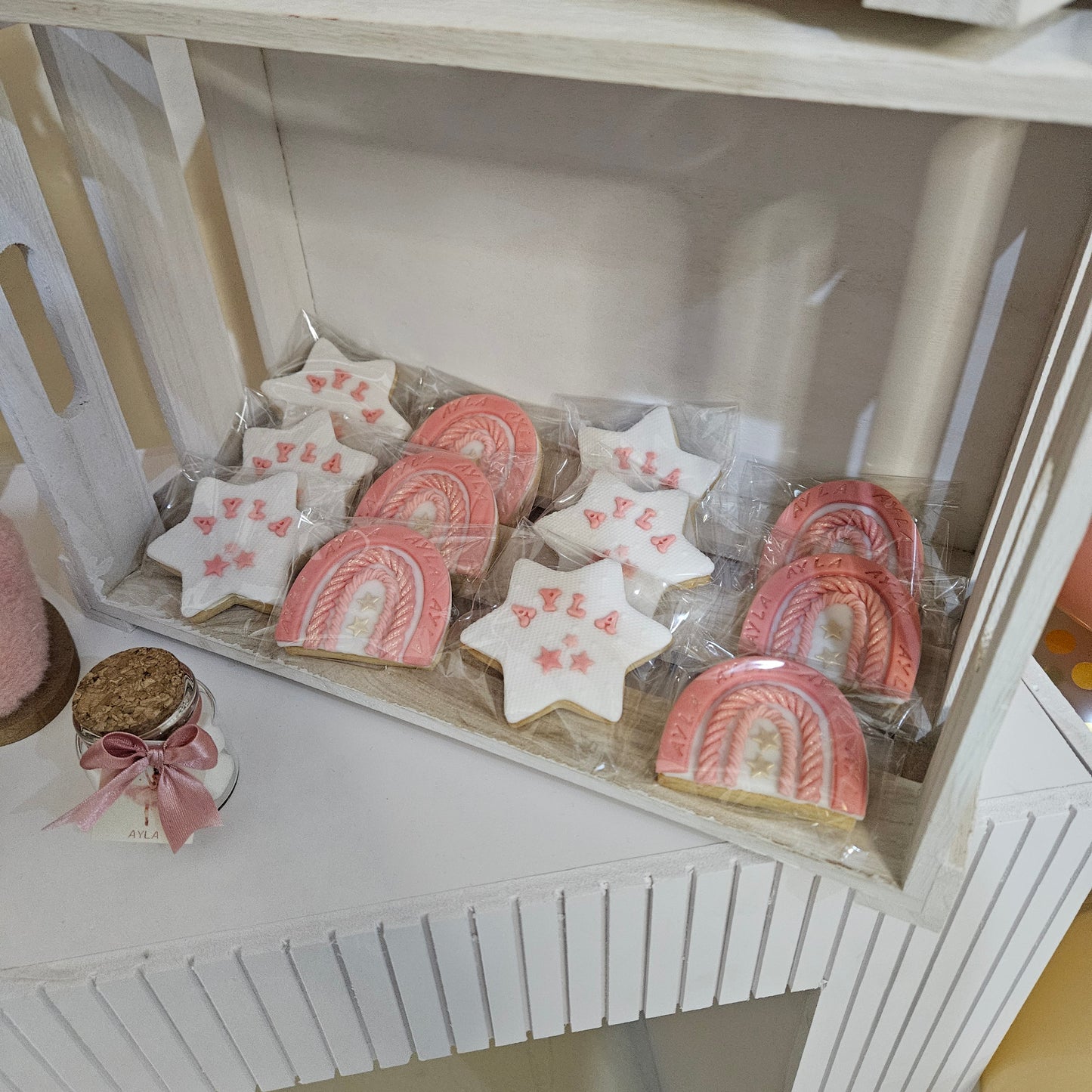 Fairytale Setup-Newborn Chocolate setup-cookies