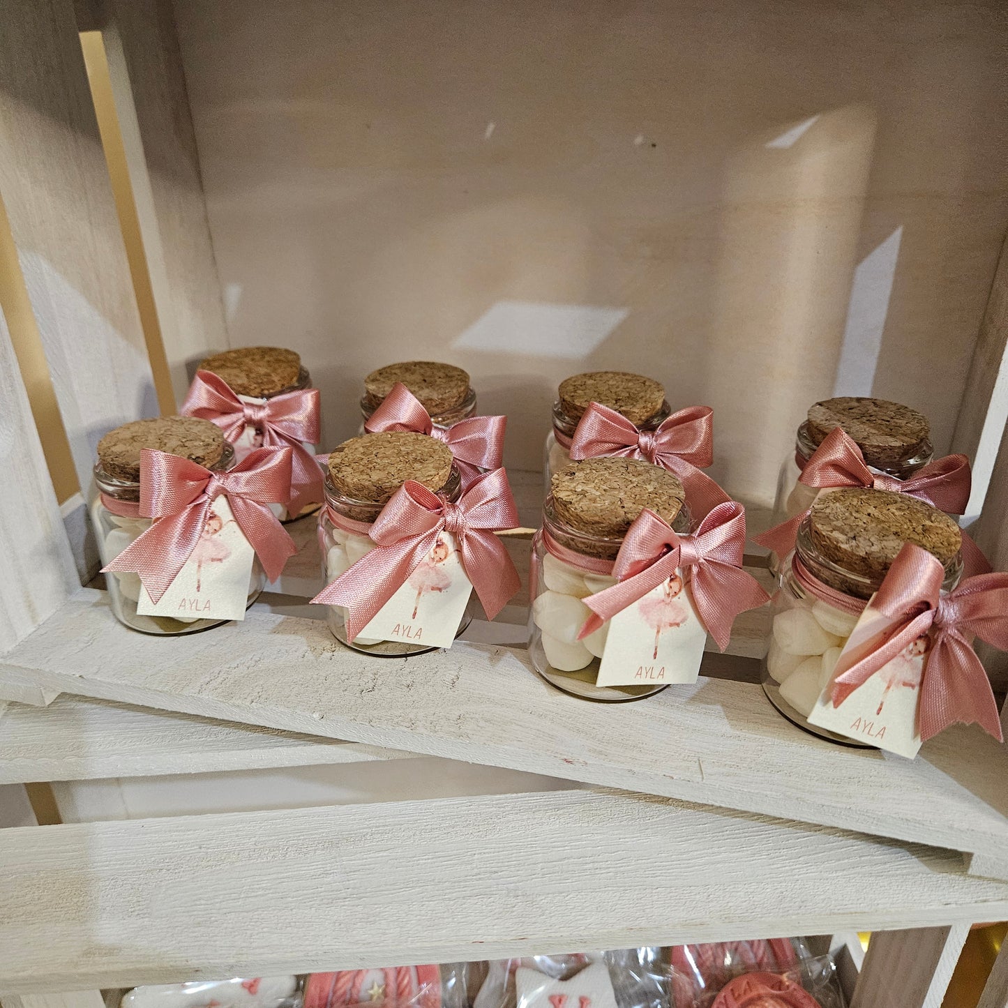 Fairytale Setup-Newborn Chocolate setup-jars