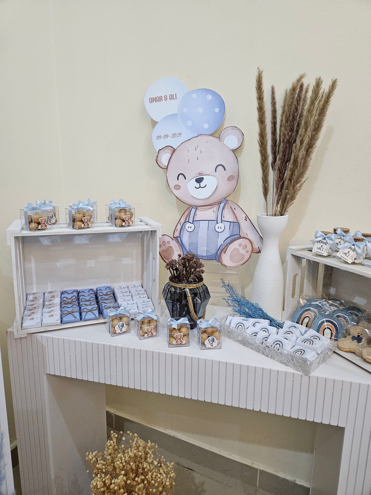 Teddy Bear Newborn Chocolate Setup- Decoration