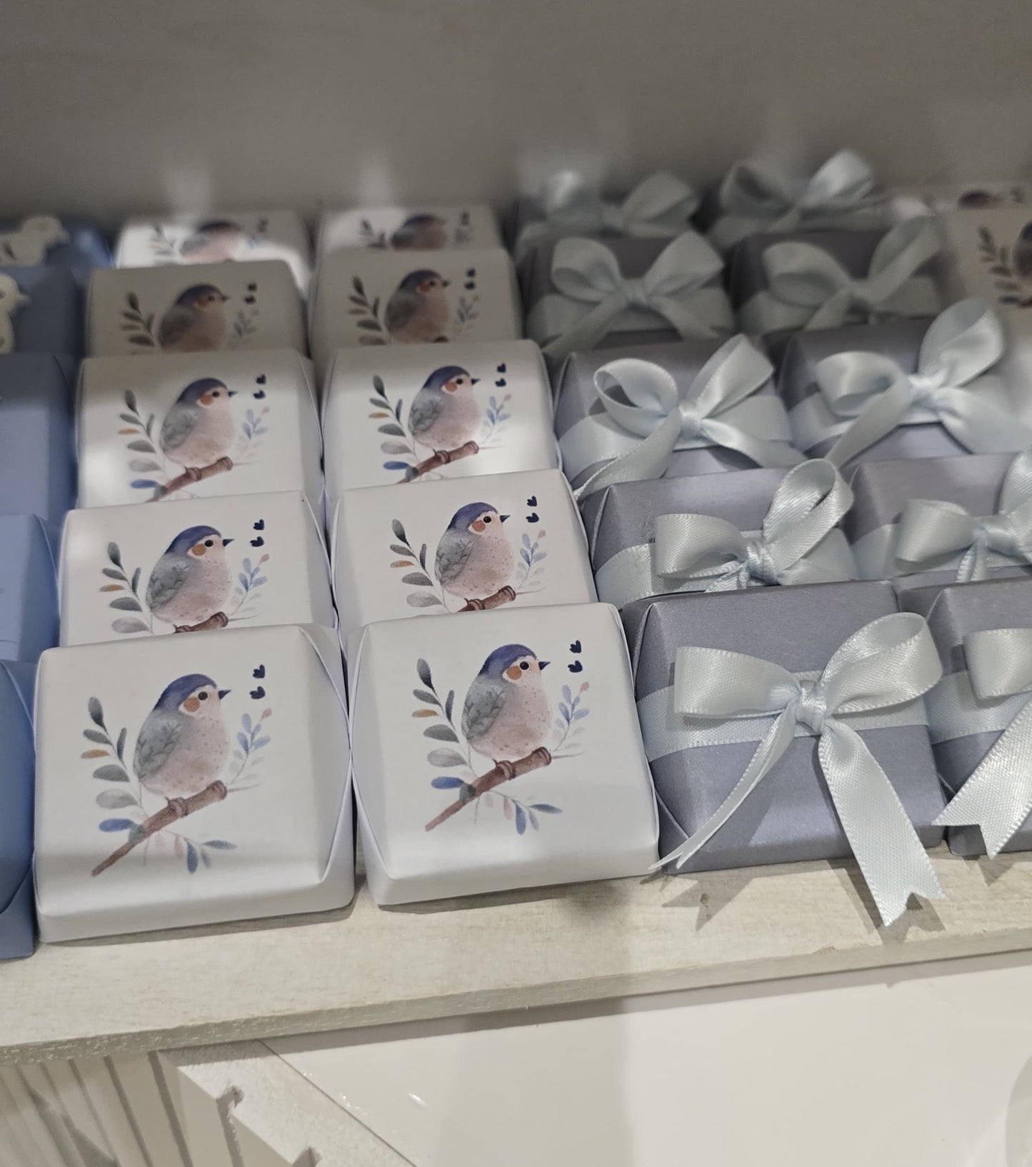 Bird theme Newborn Chocolate setup - Bird chocolate