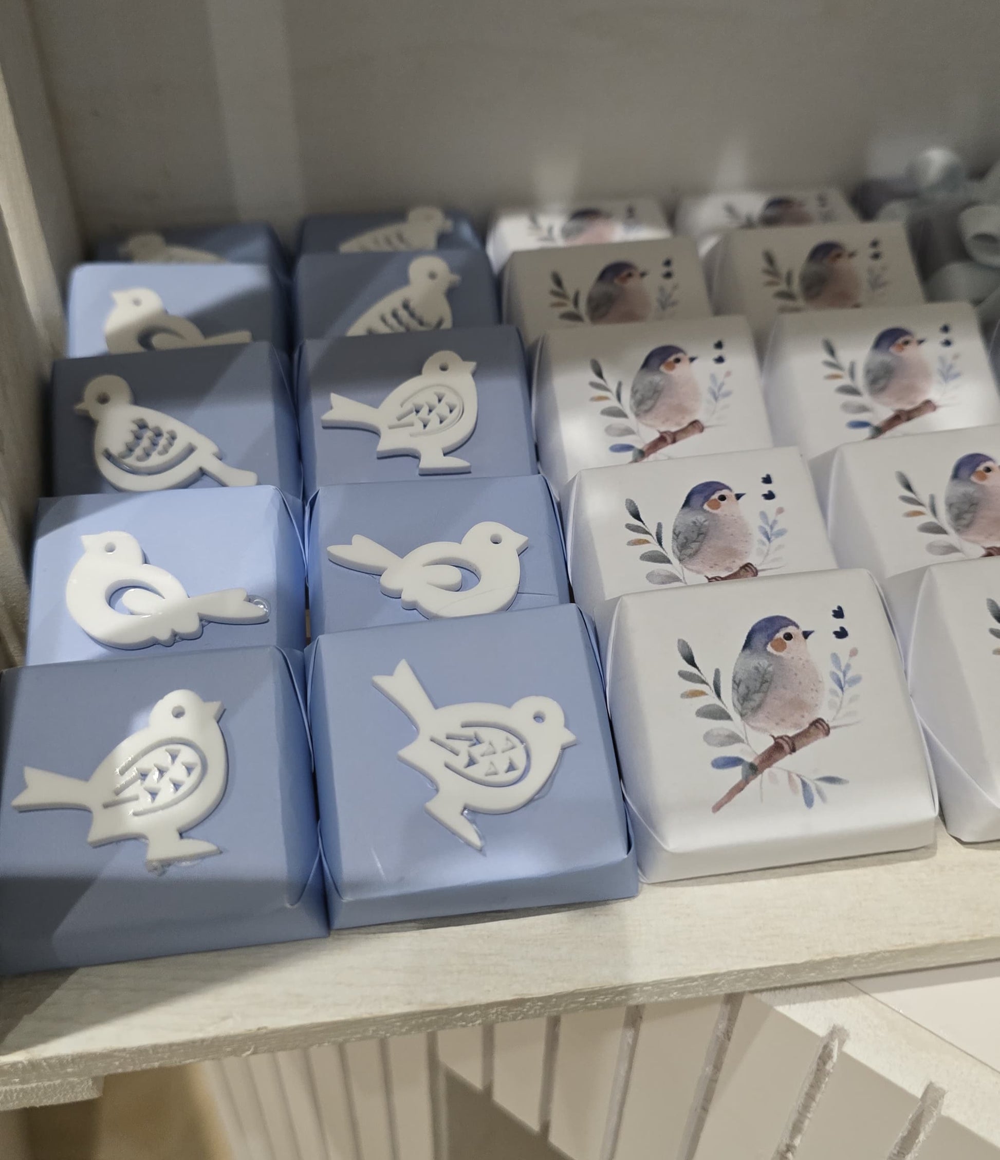 Bird theme Newborn Chocolate setup - Acrylic chocolate