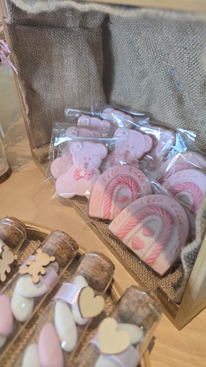 Pink Teddy Bear Setup