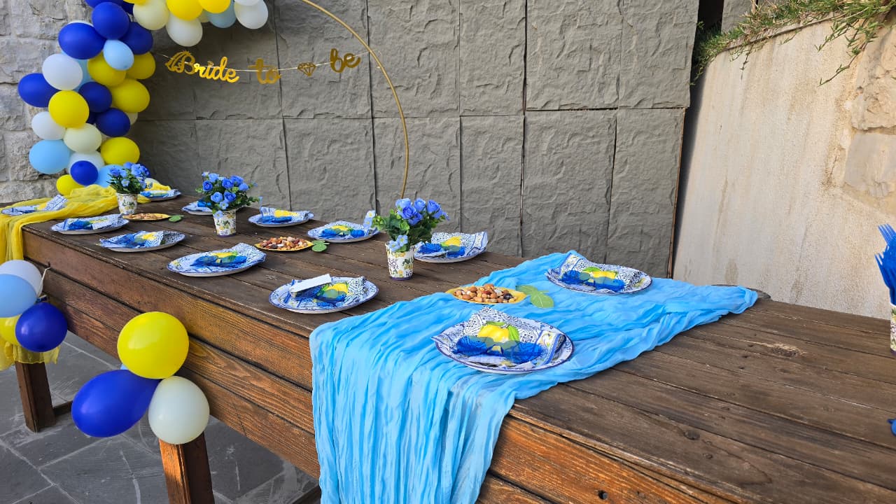 Bachelor Decoration - Amalfi Theme