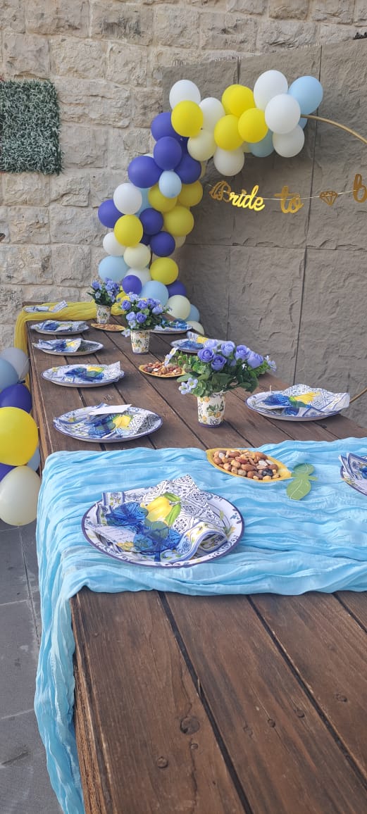 Bachelor Decoration - Amalfi Theme