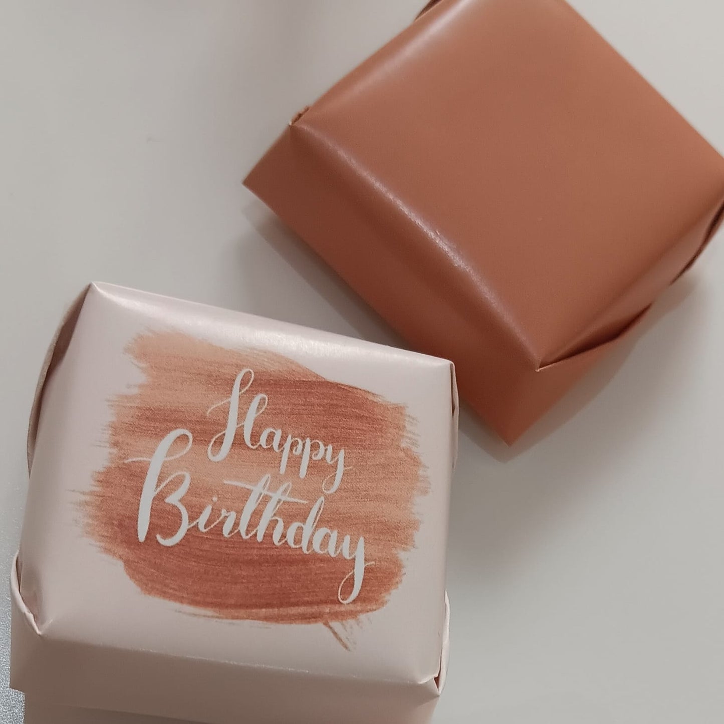 Happy Birthday Chocolate Plexi Box